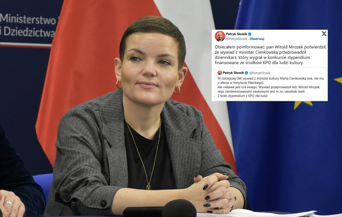 Wywiad beneficjenta KPO z Cienkowską. Bez trudnych pytań