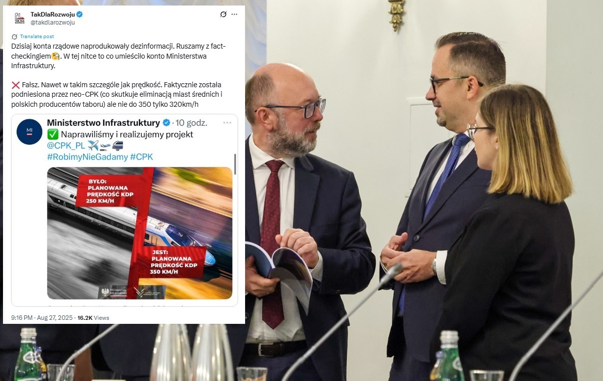 Tusk zaczepiał Horałę ws. CPK. Doczekał się odpowiedzi!