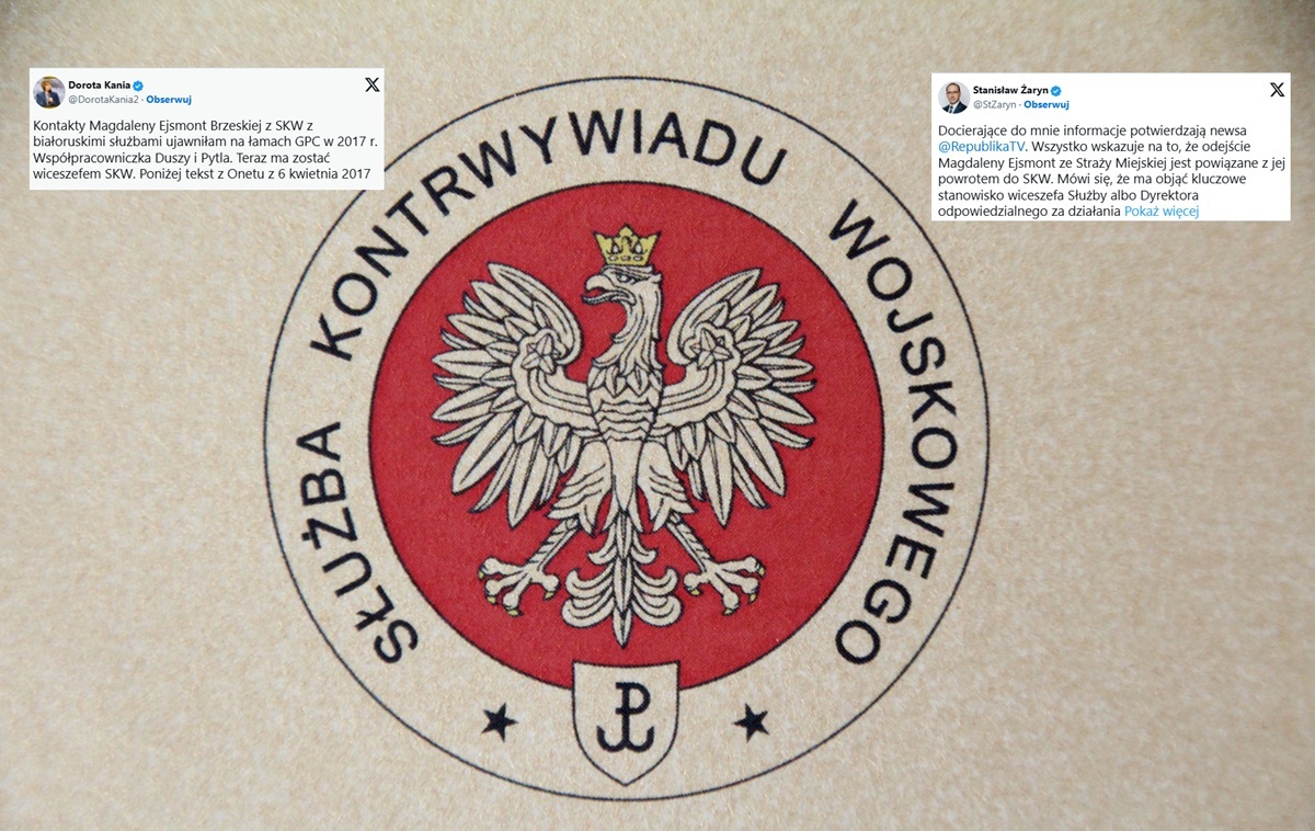 Cofnięto jej poświadczenia bezpieczeństwa. Ma przejść do SKW