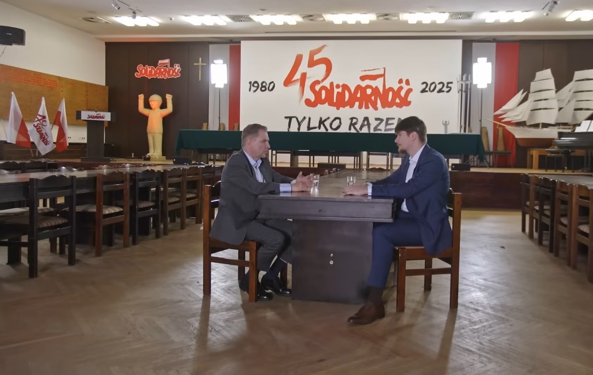 TYLKO U NAS. Piotr Duda: Pluli na swoją matkę "Solidarność"