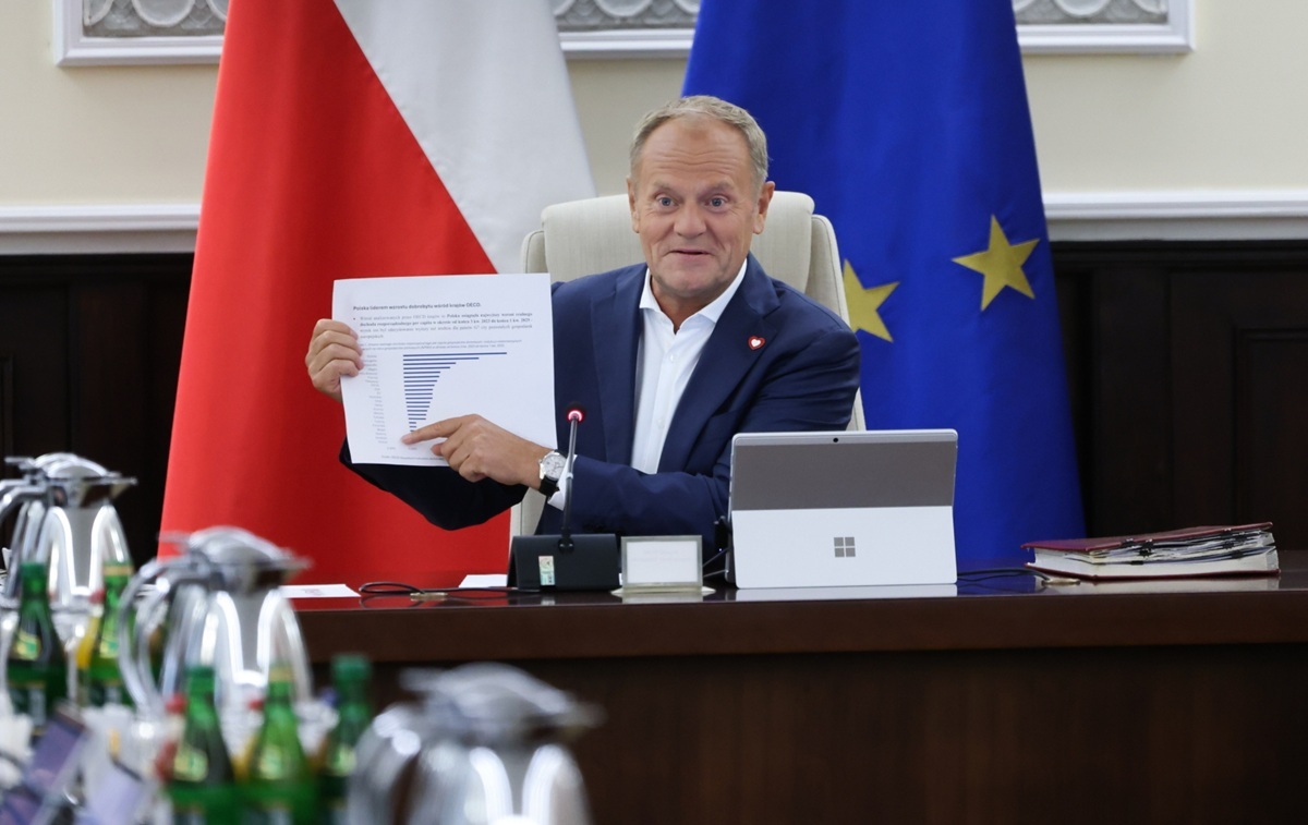 Tusk przypisuje sobie rekordowy wzrost. Mocne komentarze!