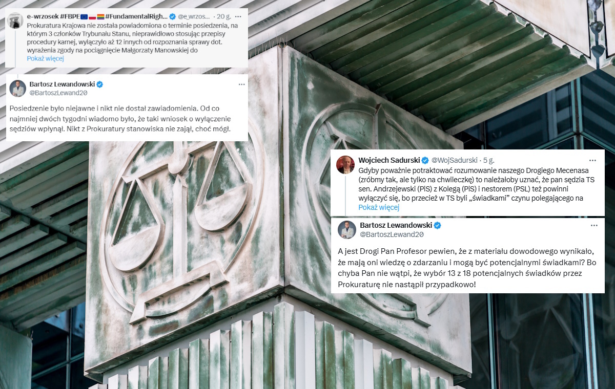 Mocna wymiana zdań pomiędzy Lewandowskim a Sadurskim