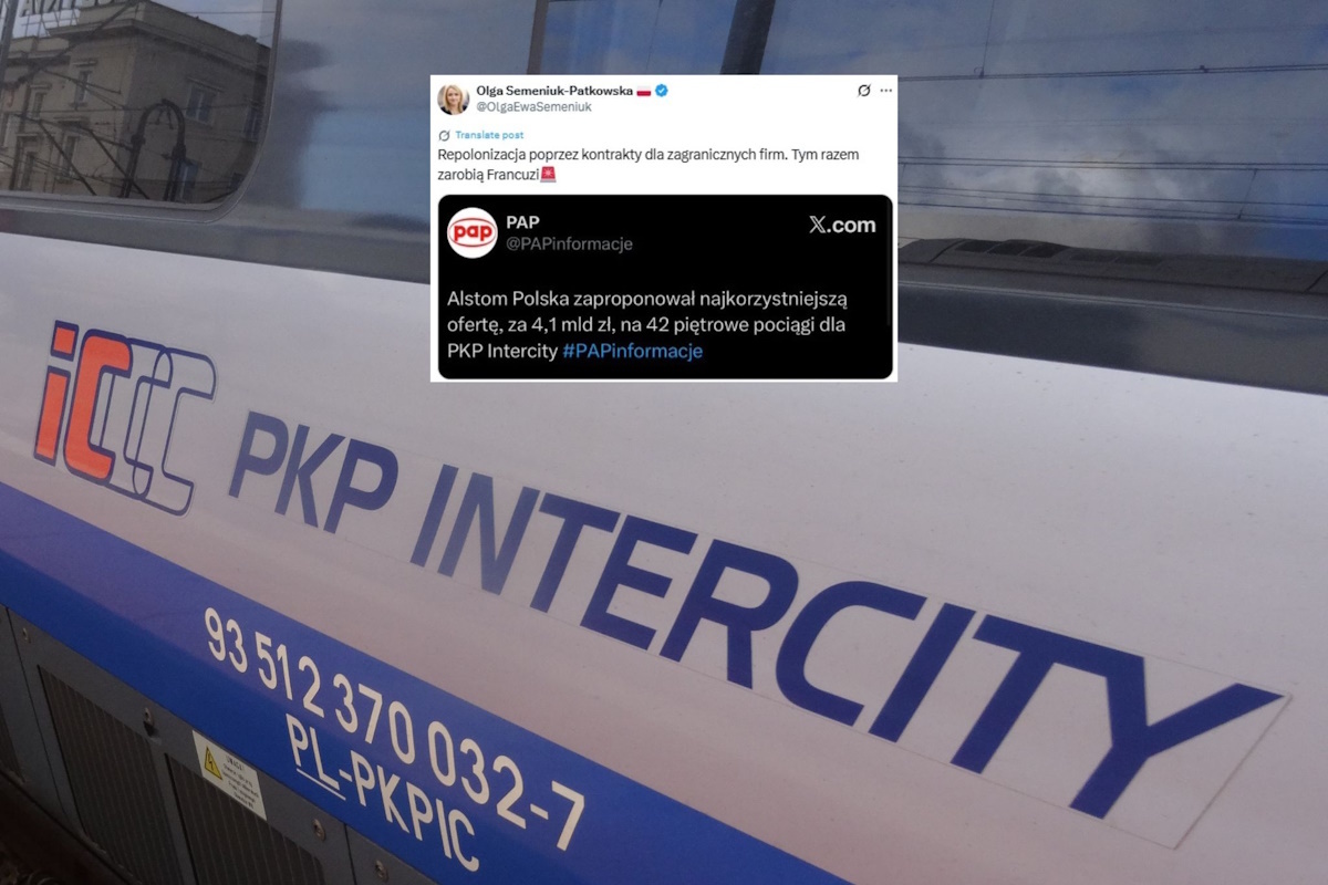 "Repolonizacja" Tuska. PKP kupi pociągi od Francuzów
