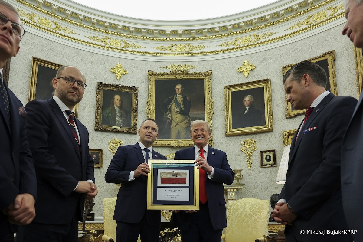 Nawrocki gave Trump a unique gift