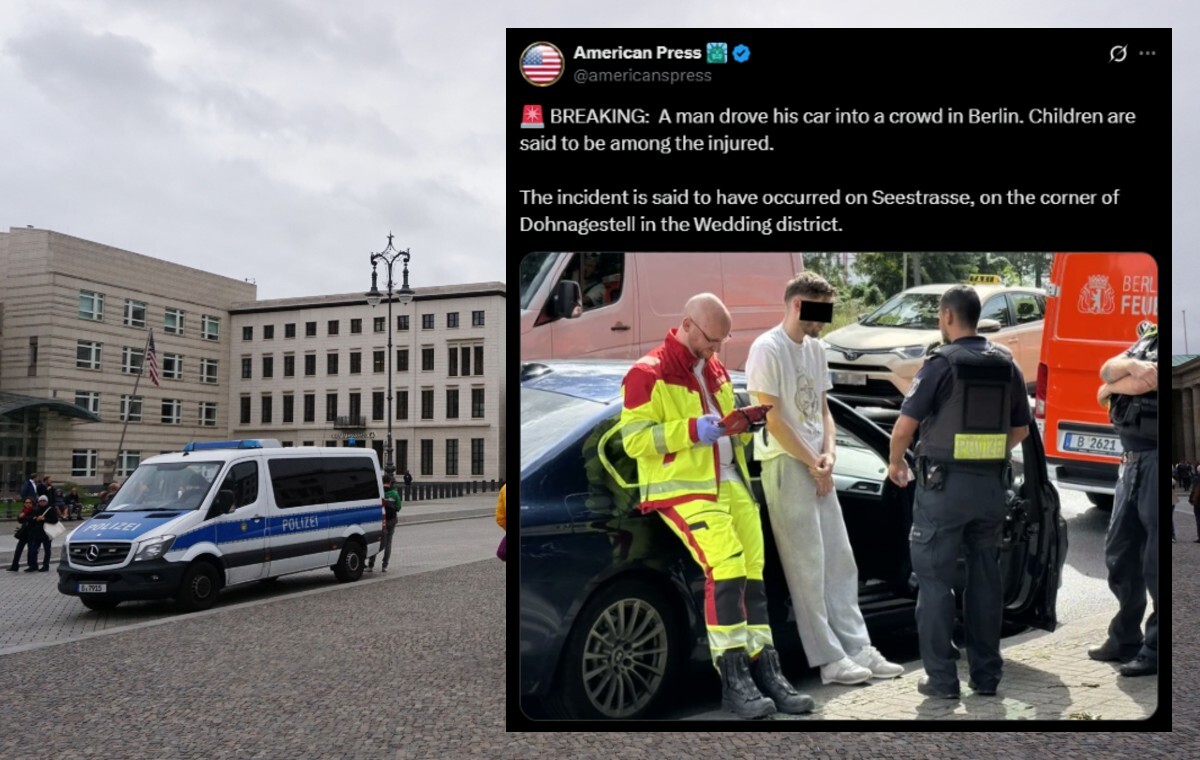 W Berlinie kierowca wjechał w pieszych. Wśród rannych dzieci