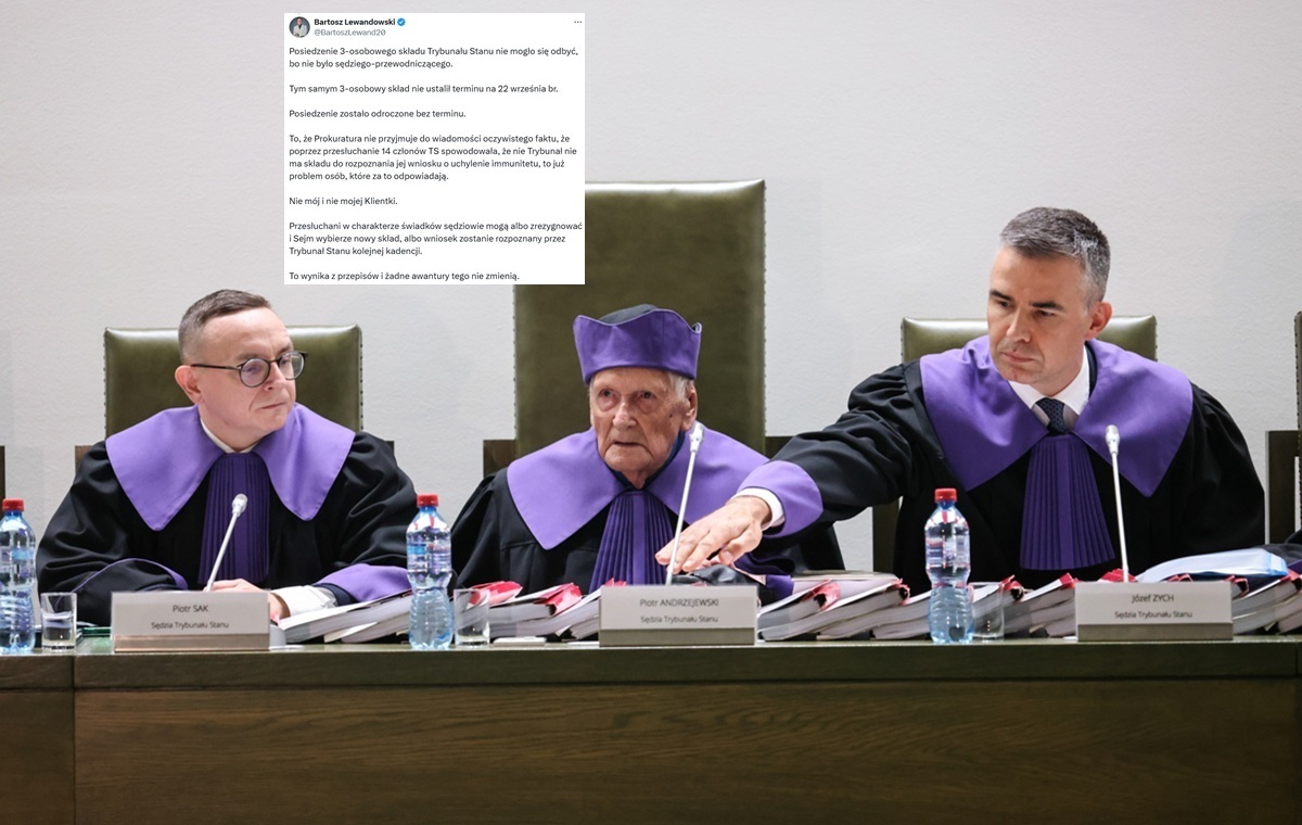 Zamieszanie z posiedzeniem TS. Jest ruch neo-PK