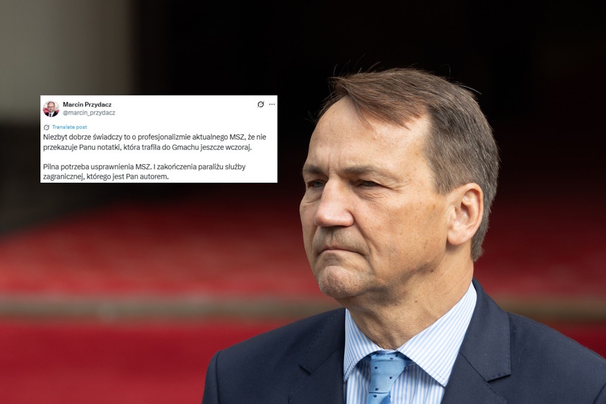 Sikorski o notatce i "sekciarstwie". Szef BPM ripostuje!