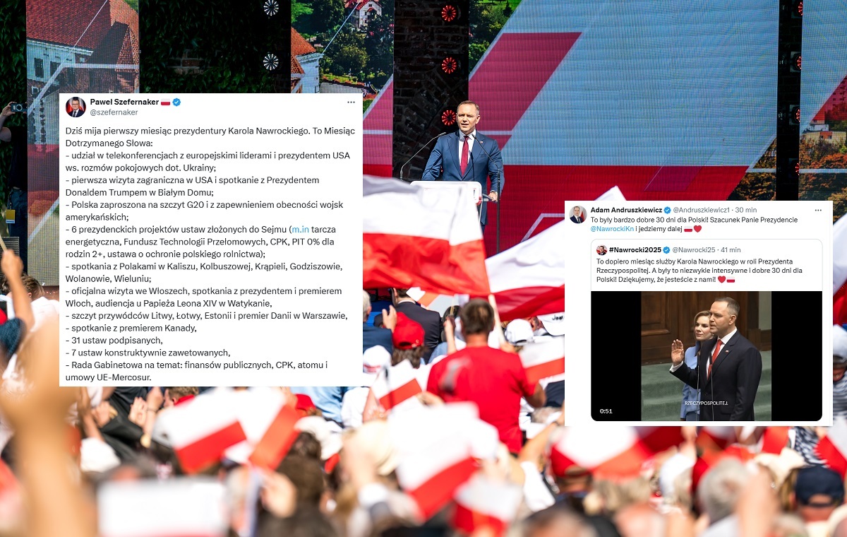 Szefernaker podsumowuje: "To Miesiąc Dotrzymanego Słowa"