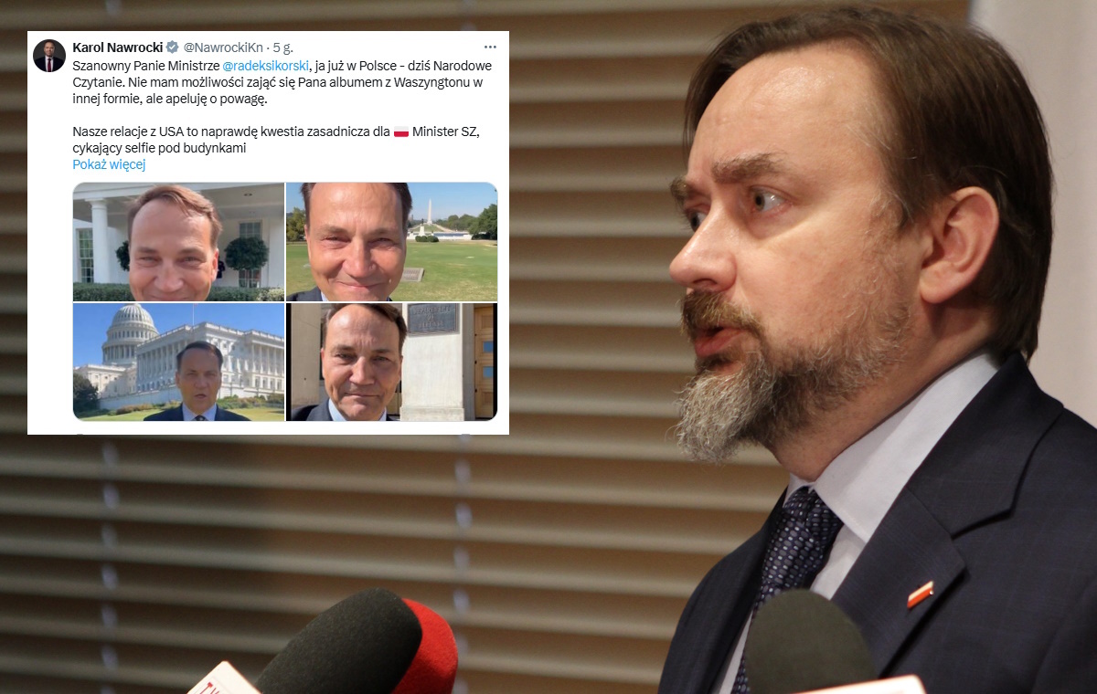 Szrot o Sikorskim: Żaba podsuwa nogę, kiedy konia kują