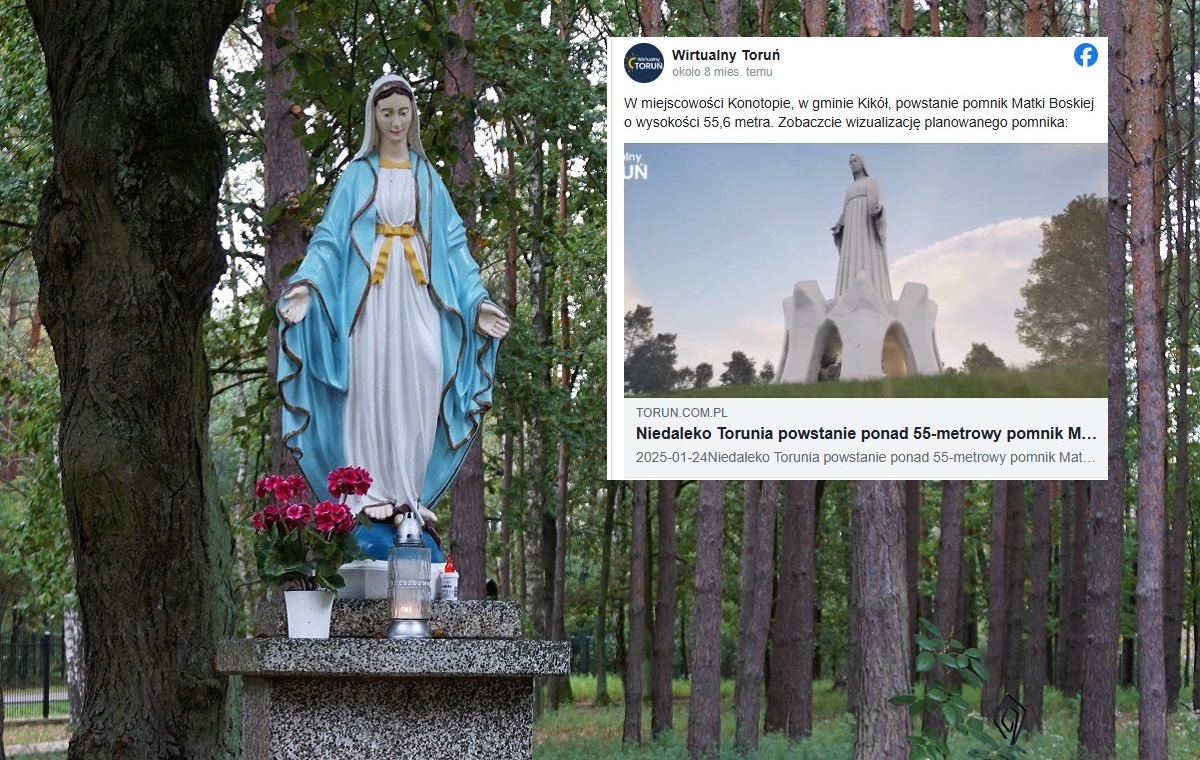 wiadomości,aktualności,wPolityce.pl W Polsce powstaje najwyższa w Europie figura Matki Bożej!