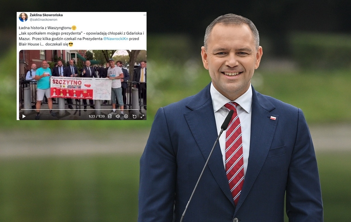 Ładna historia! Prezydent Nawrocki zaskoczył Polaków w USA