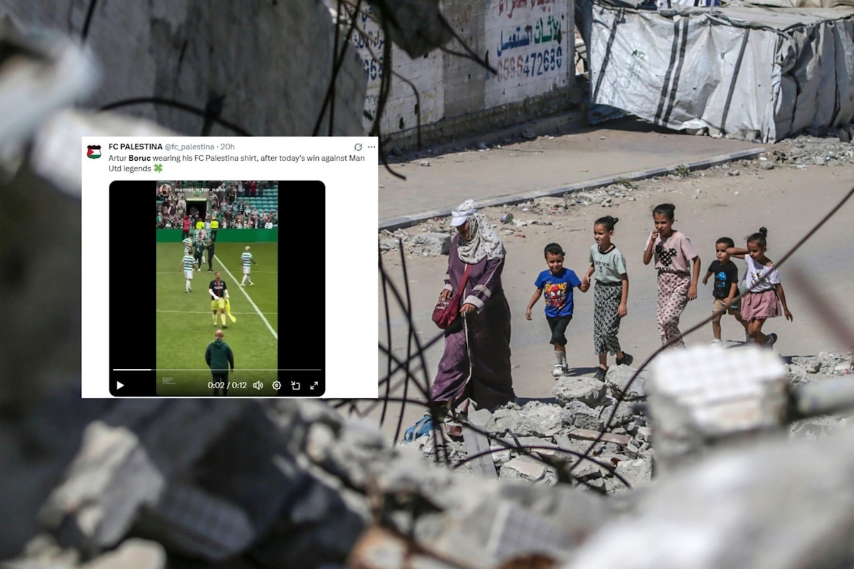 wiadomości,aktualności,wPolityce.pl Boruc w centrum uwagi. Założył koszulkę Palestyny