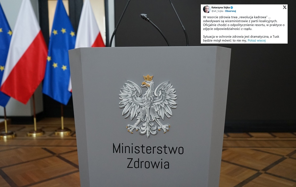 Co się dzieje w resorcie zdrowia?! Sójka zdemaskowała Tuska