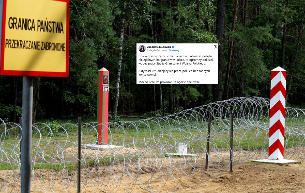 Zaskakujący wyrok. Pomagali imigrantom, zostali uniewinnieni