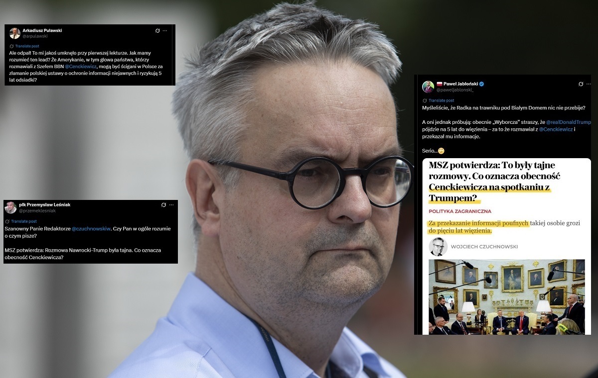 Czuchnowski uderza w Cenckiewicza! Komentatorzy kpią