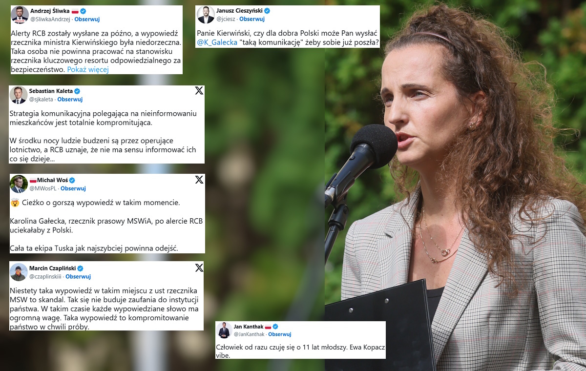 Ale wtopa! Rzeczniczka MSWiA o uciekaniu z kraju. KOMENTARZE