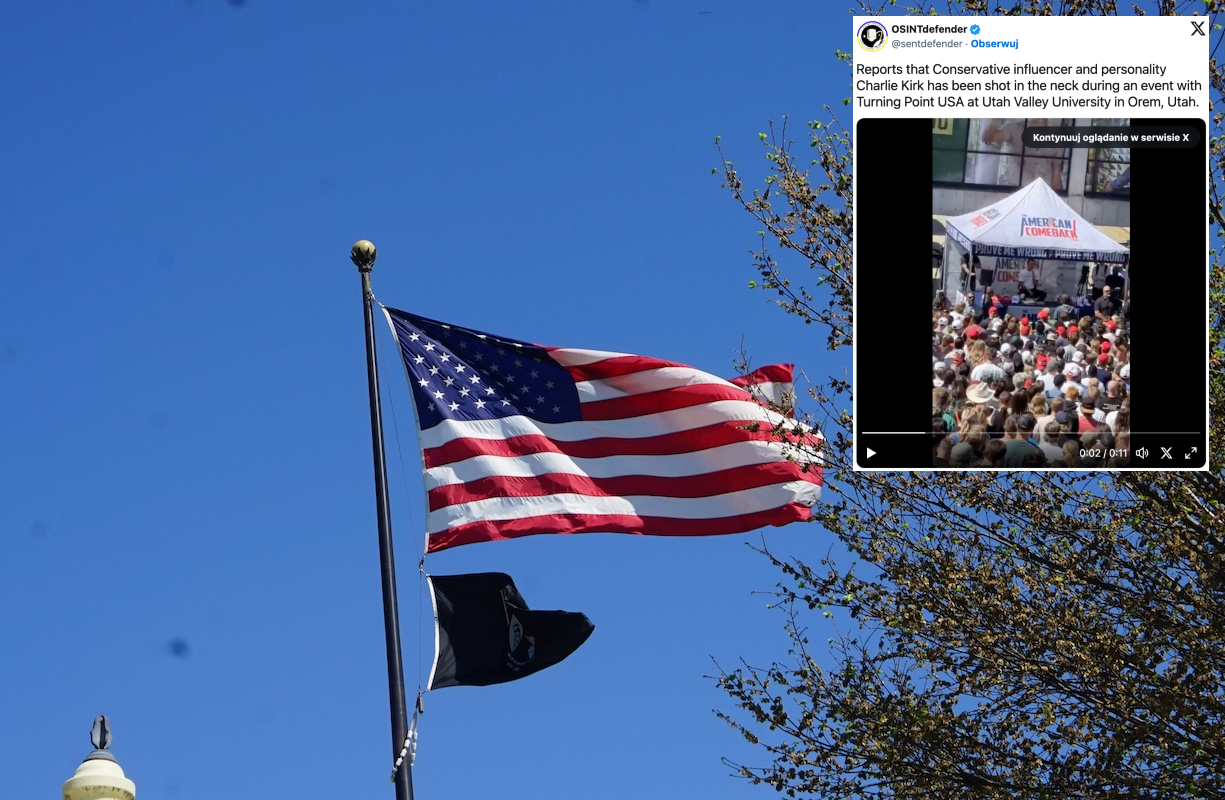 wiadomości,aktualności,wPolityce.pl Charlie Kirk nie żyje! Został postrzelony