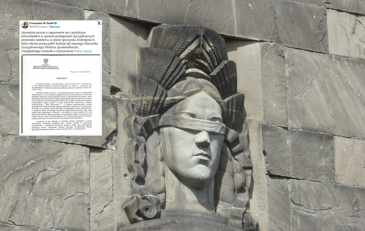 Sąd zajmie się sprawą rzecznika dyscyplinarnego Żurka!