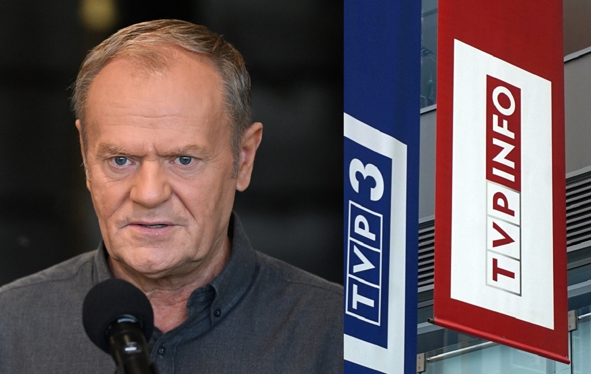 Tusk reklamował... neo-TVP Info. Przedstawiał ramówkę stacji