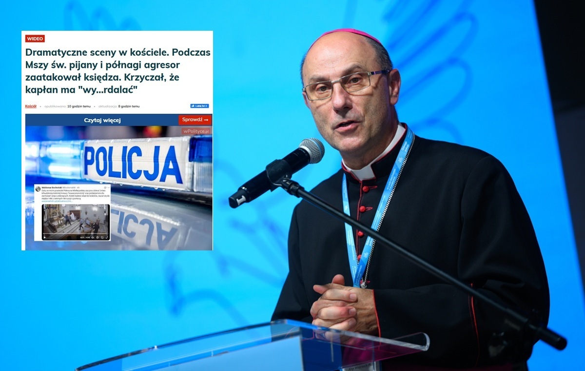 wiadomości,aktualności,wPolityce.pl Prymas Polski reaguje na atak na księdza. List do wiernych