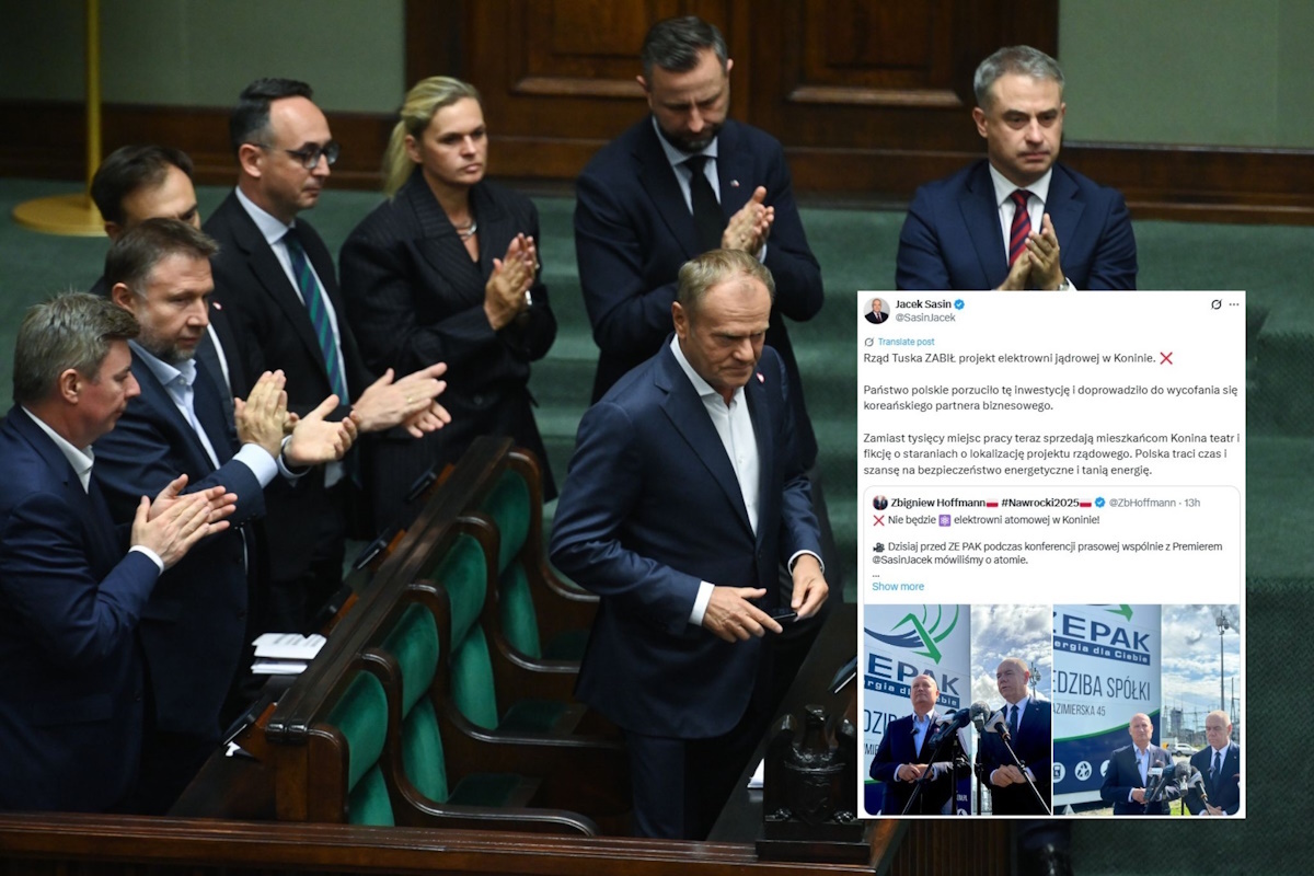 PiS grzmi ws. polskiego atomu. "Rząd Papy zabił projekt"