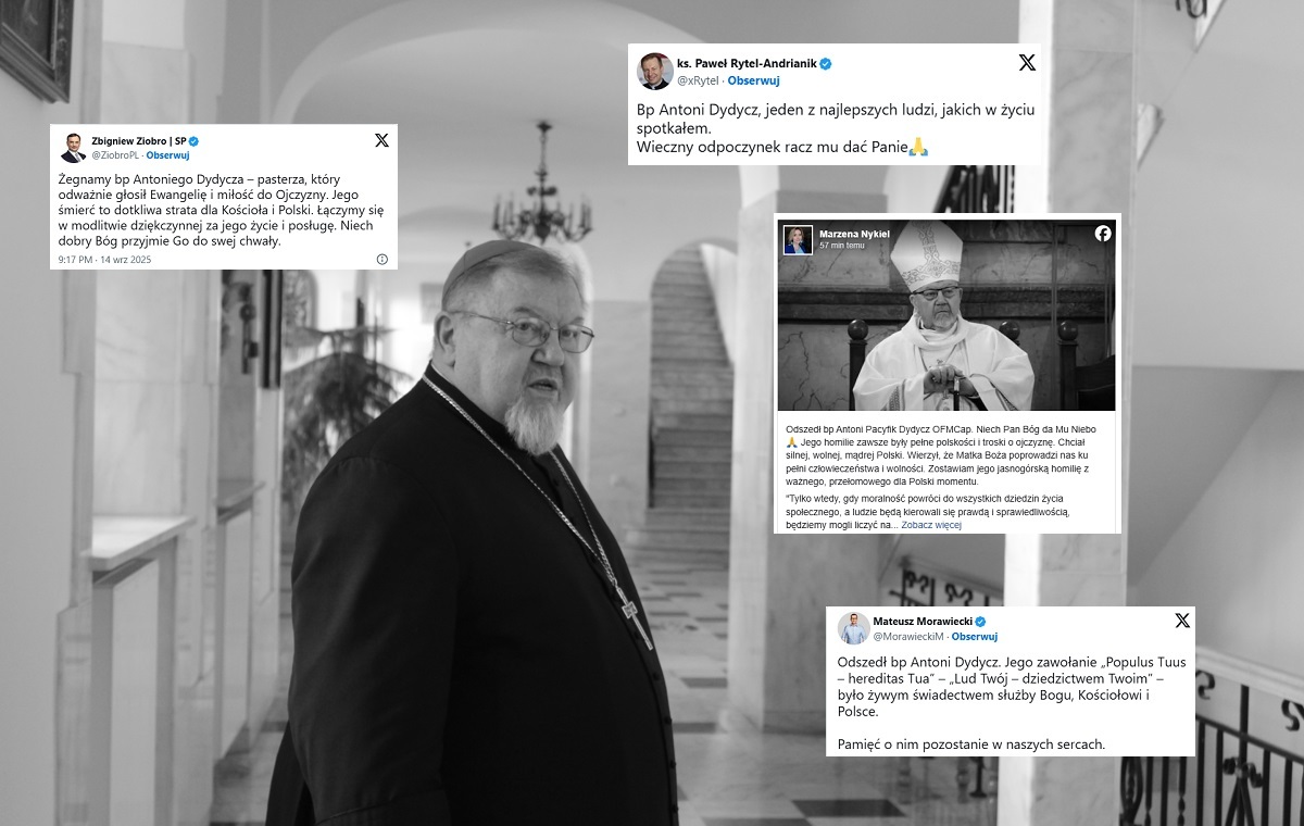 wiadomości,aktualności,wPolityce.pl Fala wspomnień i modlitwy na wieść o śmierci bp. Dydycza!