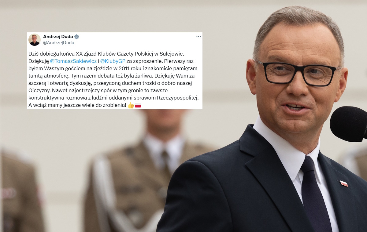Duda po XX Zjeździe Klubów GP: Debata też była żarliwa
