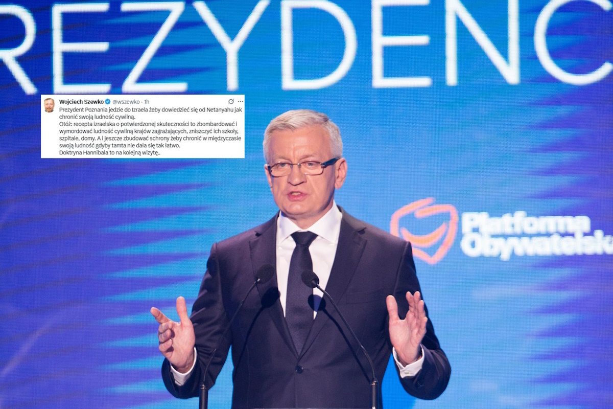 Jaśkowiak pojedzie do Izraela, uczyć się ochrony cywili