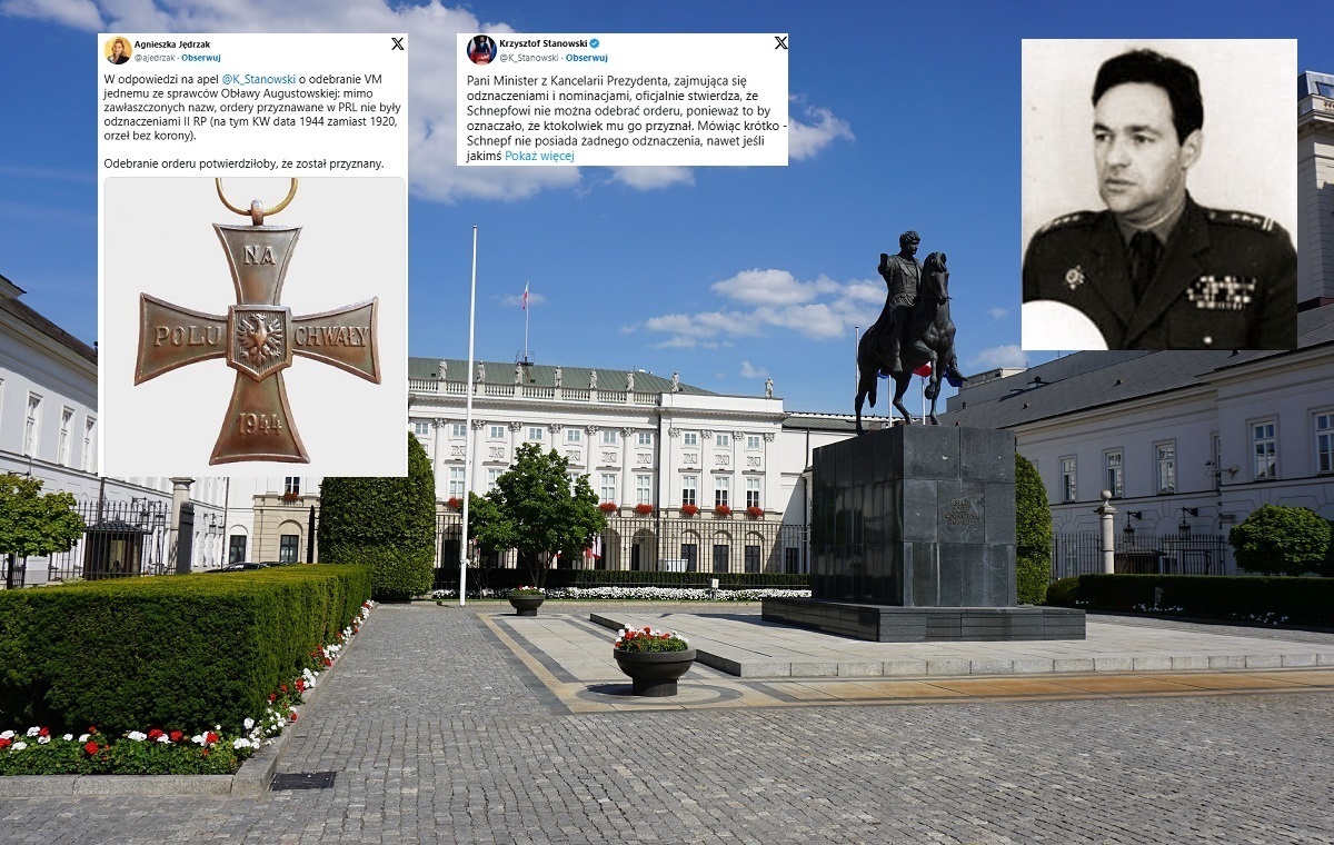 Co dalej z odznaczeniem Sznepfa? Jest głos z KPRP!