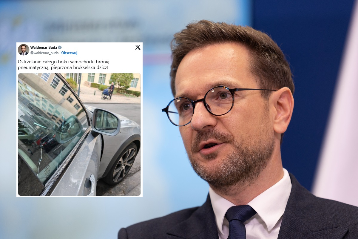 Ostrzelano samochód europosła PiS! Buda: "Brukselska dzicz"