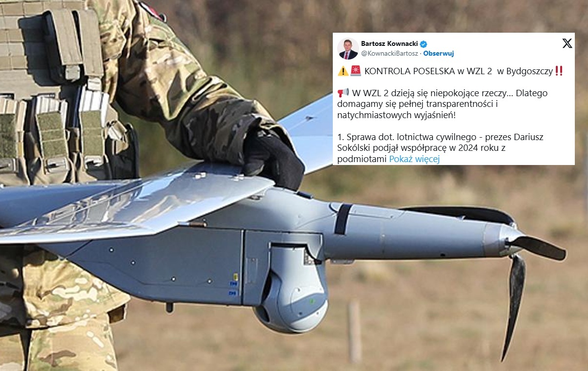 MON paraliżuje prace nad dronem? Interwencja poselska PiS