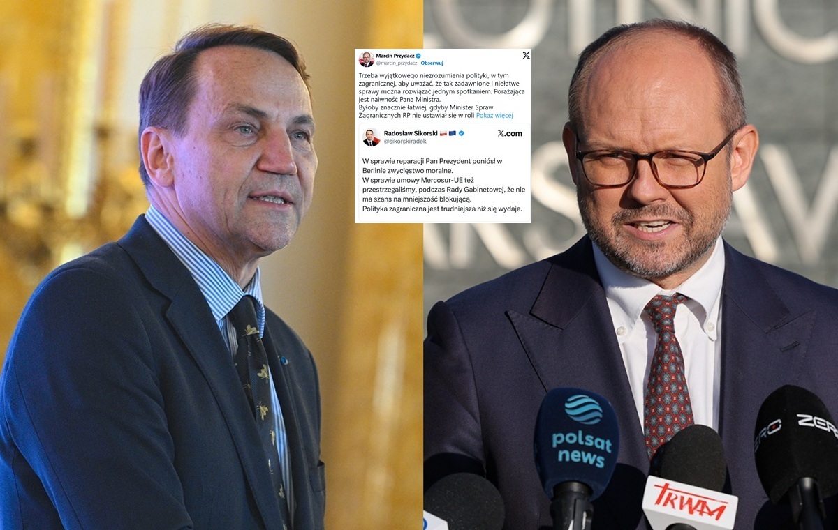 Sikorski zaatakował prezydenta. Trafna riposta Przydacza