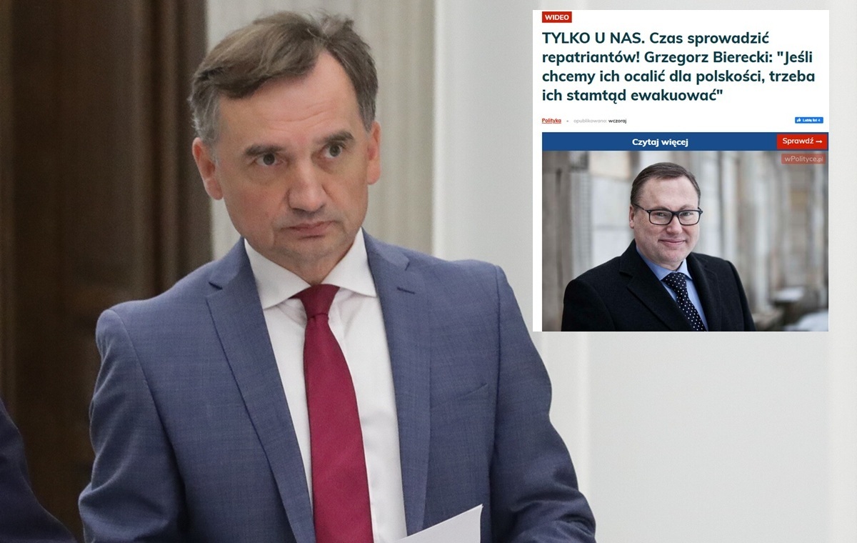Ziobro chwali projekt senatora Biereckiego ws. repatriantów!