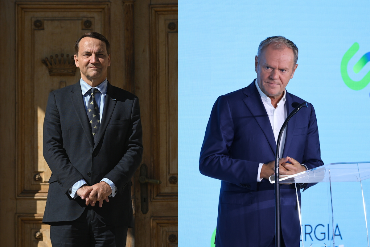 Tusk i Sikorski bredzą o odpowiedzialności moralnej Niemiec