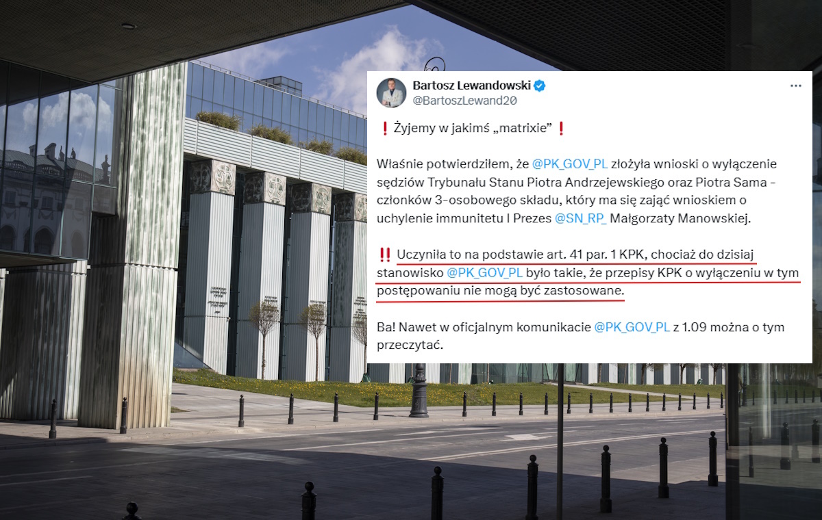 Jutro rozprawa TS. Prokuratura chce wyłączyć 2 sędziów