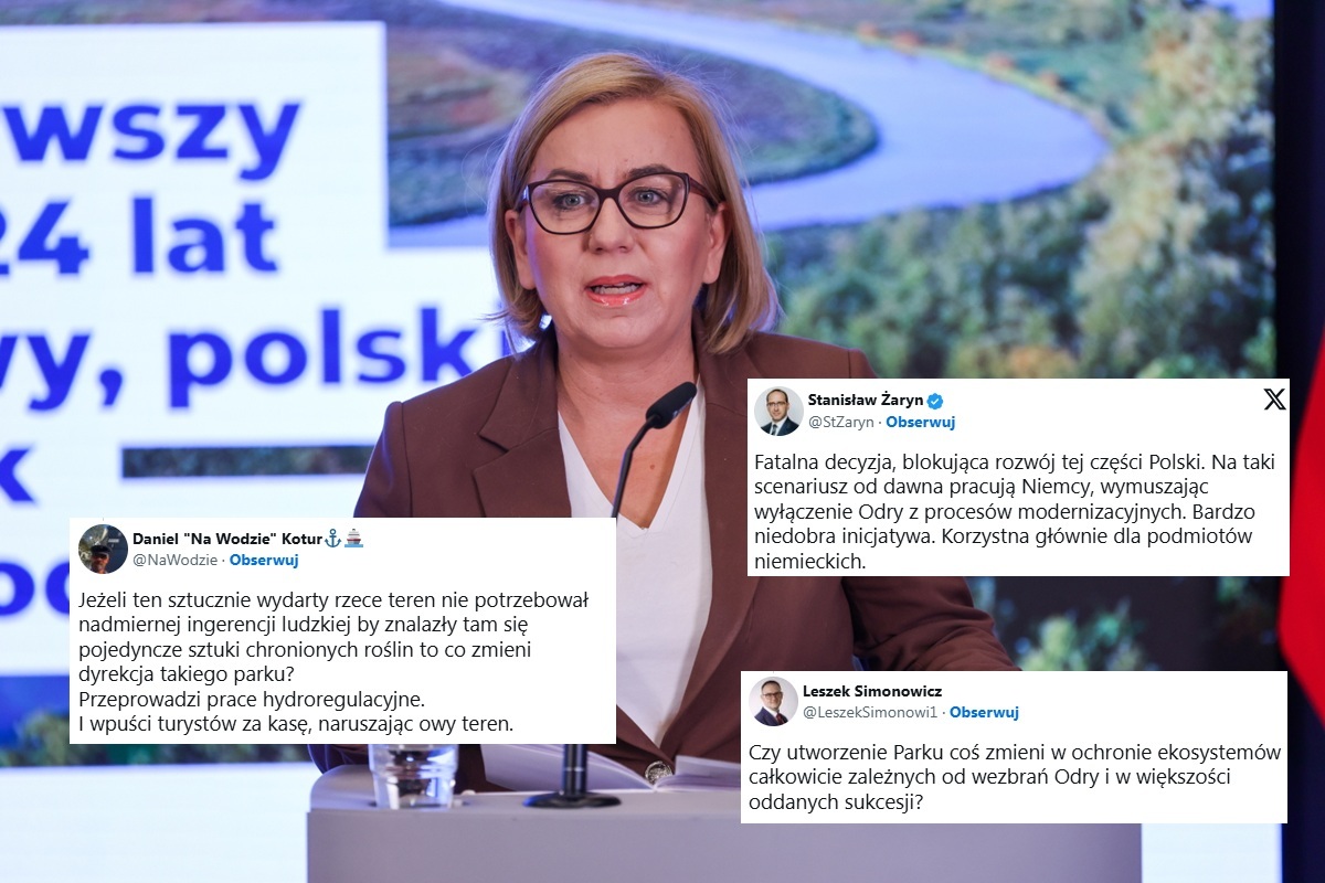 Koniec marzeń o żegludze na Odrze? Rząd za utworzeniem parku