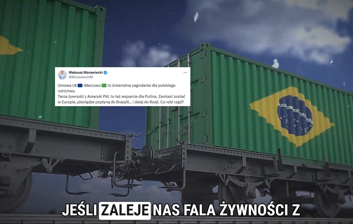 Morawiecki alarmuje przed umową z Mercosur. Mocny spot!