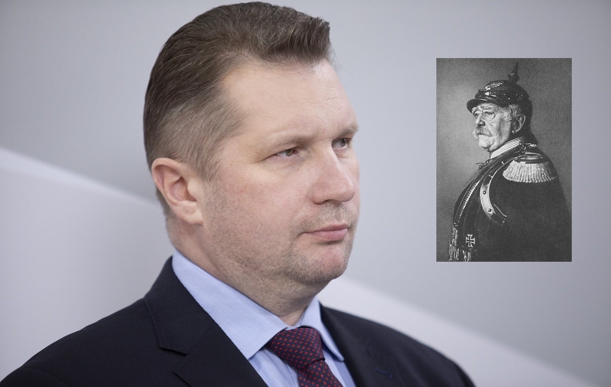 A bust of Bismarck in Szczytno?! Czarnek reveals