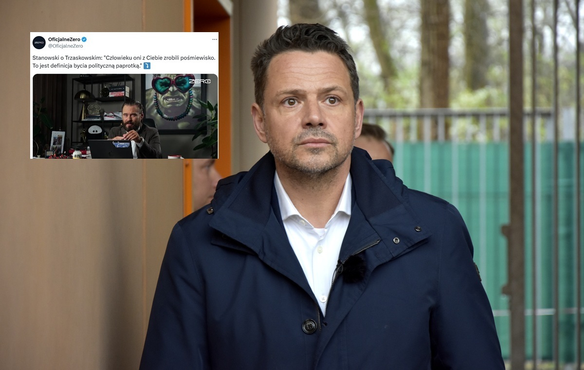 Stanowski do Trzaskowskiego: KO zrobiła z Ciebie pośmiewisko
