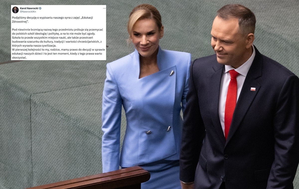 Para Prezydencka wypisała syna z edukacji zdrowotnej!