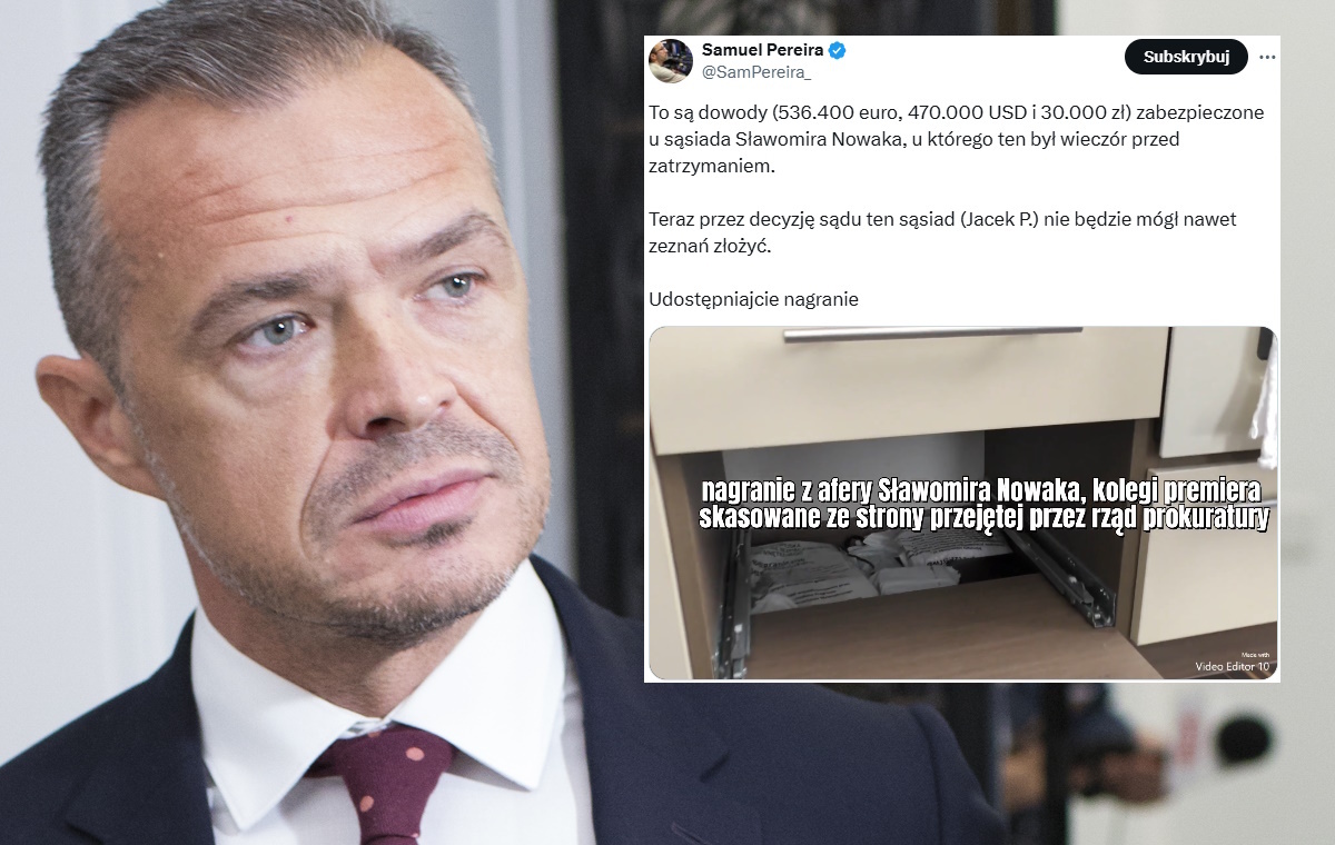 Ważne nagranie! Sprawa Nowaka obnaża państwo Tuska