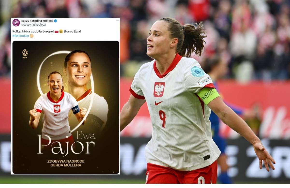 wiadomości,aktualności,wPolityce.pl Ewa Pajor otrzymała nagrodę Gerda Muellera!