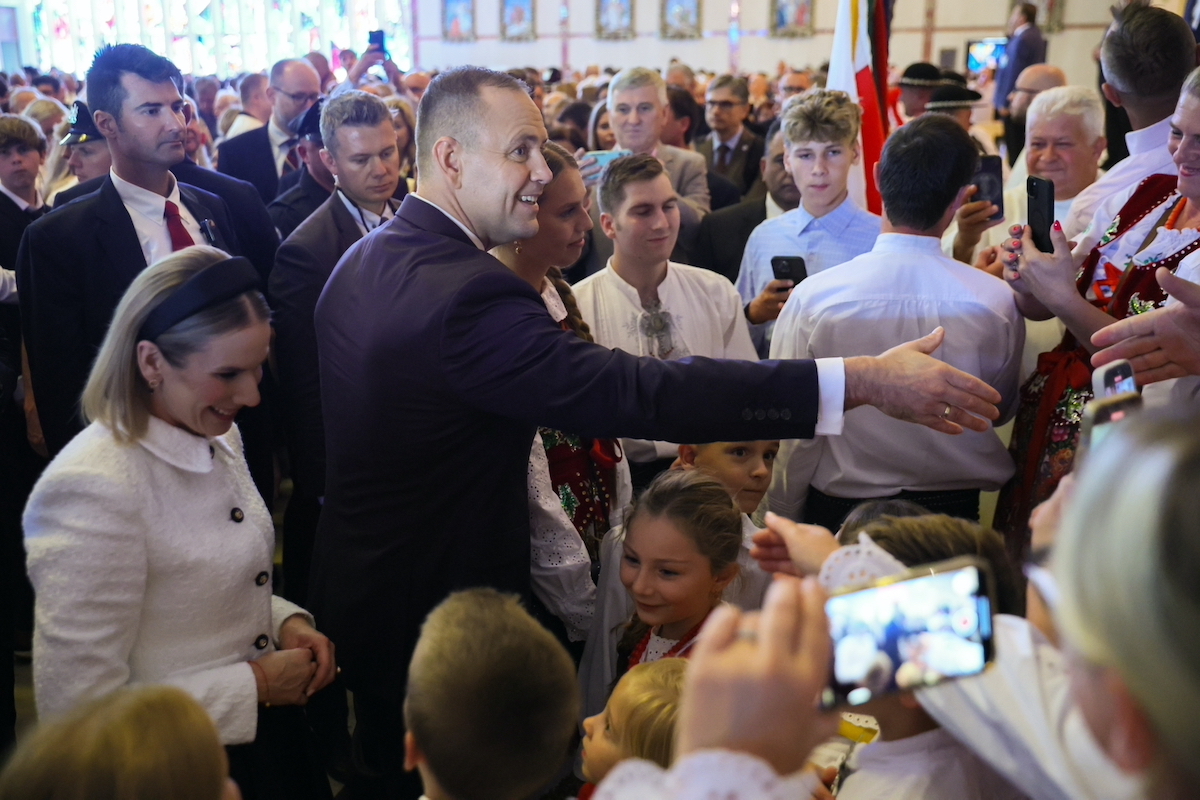 Zaskakująca sytuacja na spotkaniu z Parą prezydencką. WIDEO