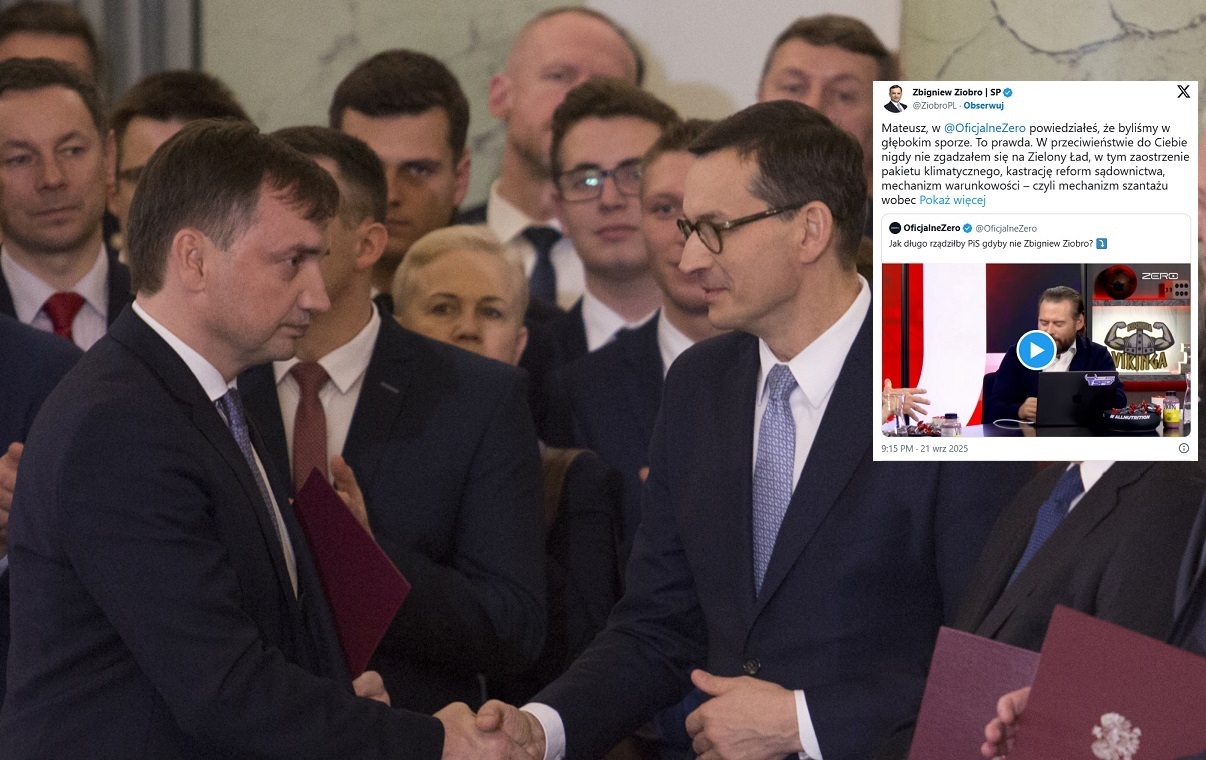 Morawiecki o sporze z Ziobrą. Były minister proponuje debatę