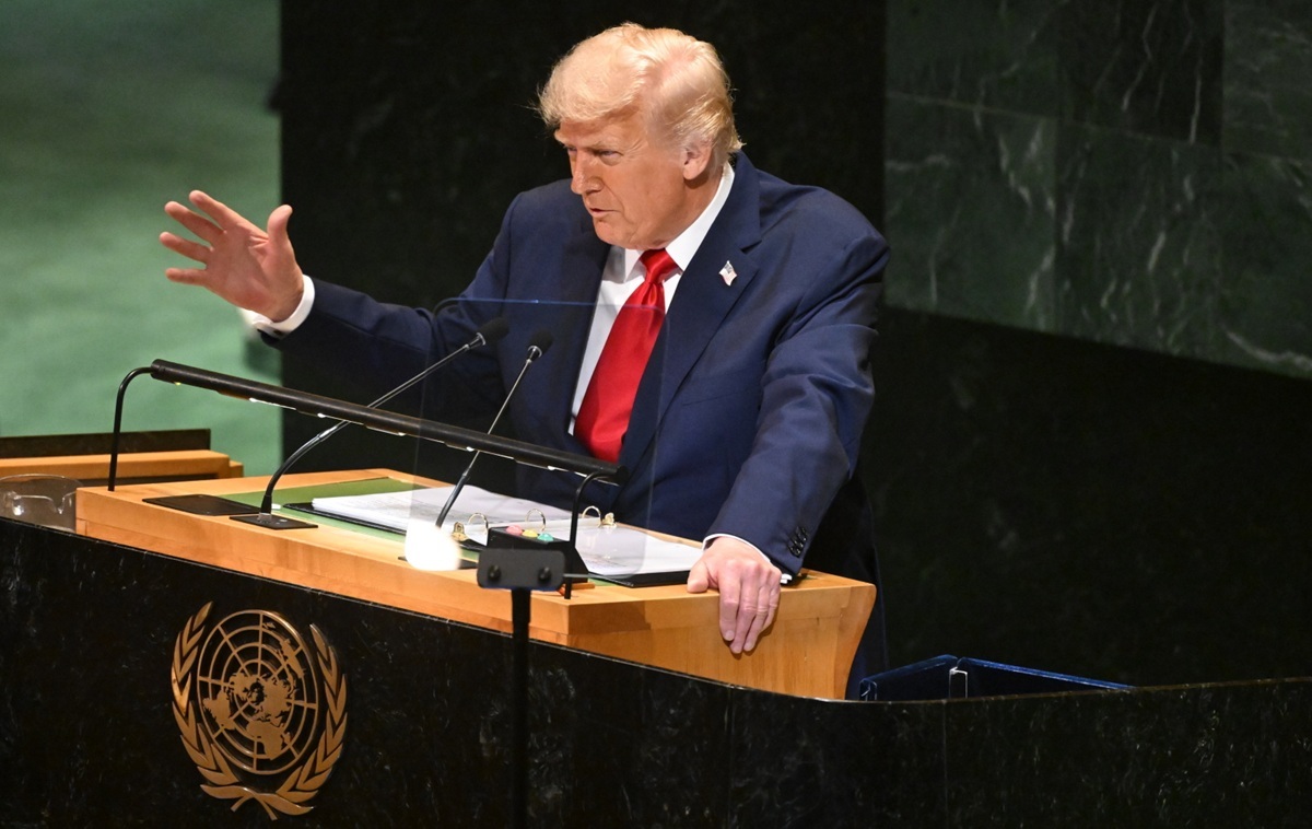 wiadomości,aktualności,wPolityce.pl Trump zadrwił z ONZ. Wypomniał niedziałający prompter