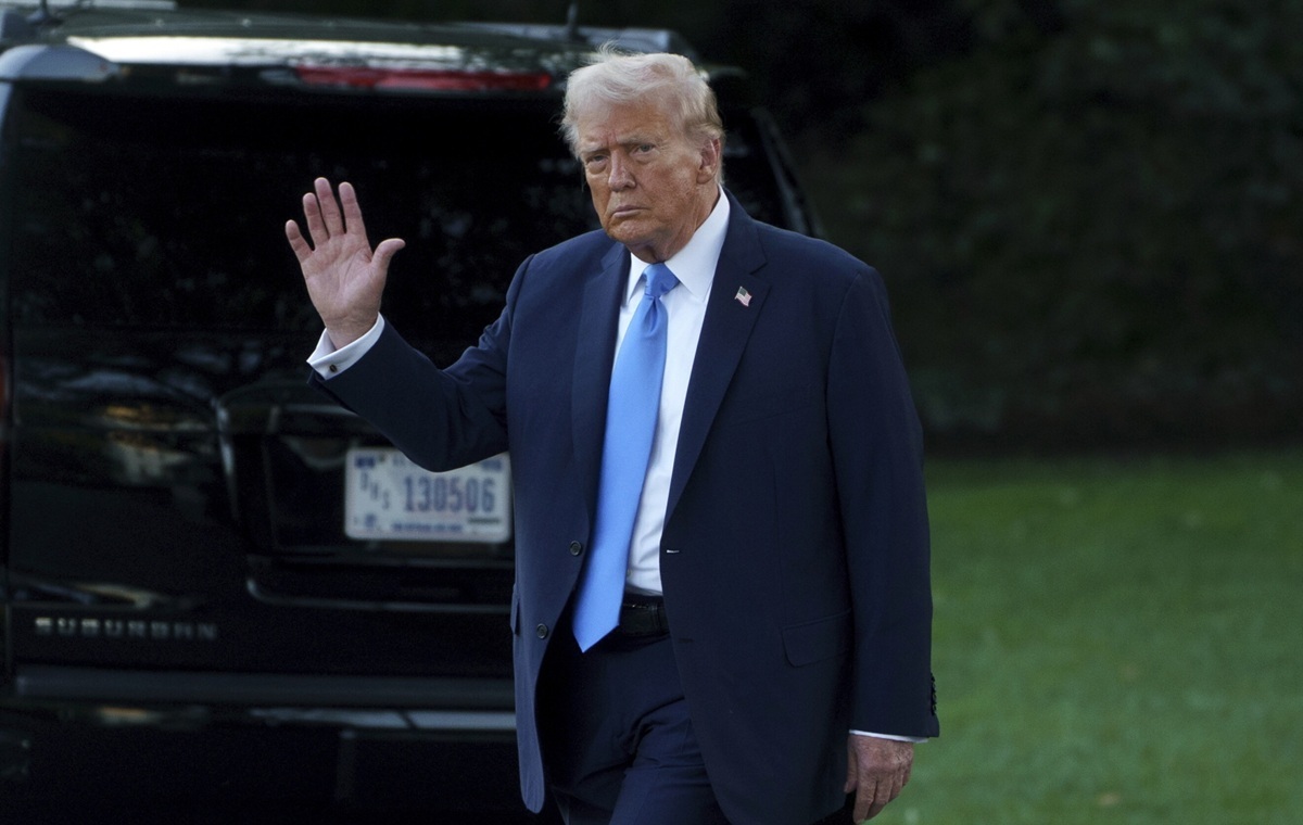 wiadomości,aktualności,wPolityce.pl Celował laserem w helikopter Trumpa. Został zatrzymany