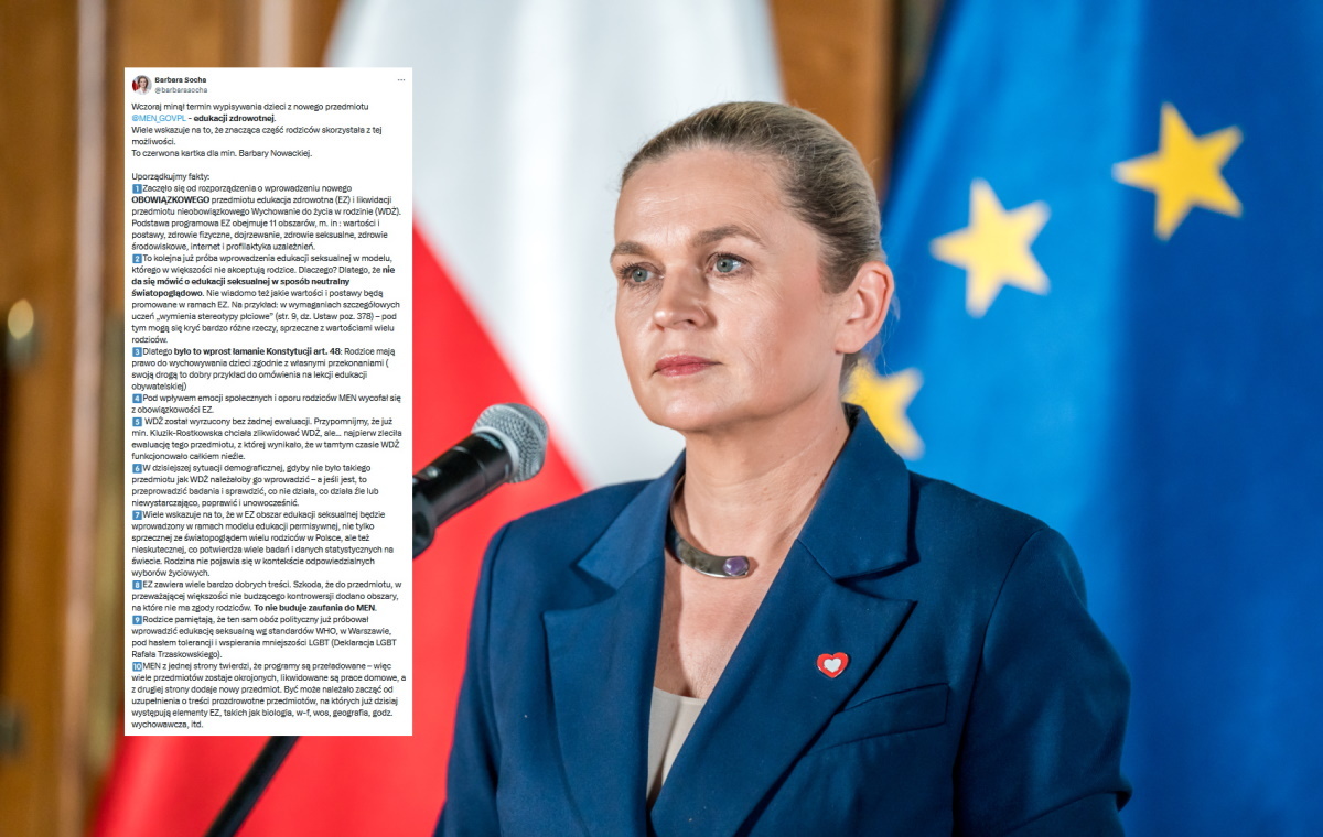 To trzeba zobaczyć! Socha podsumowała "sukces" Nowackiej