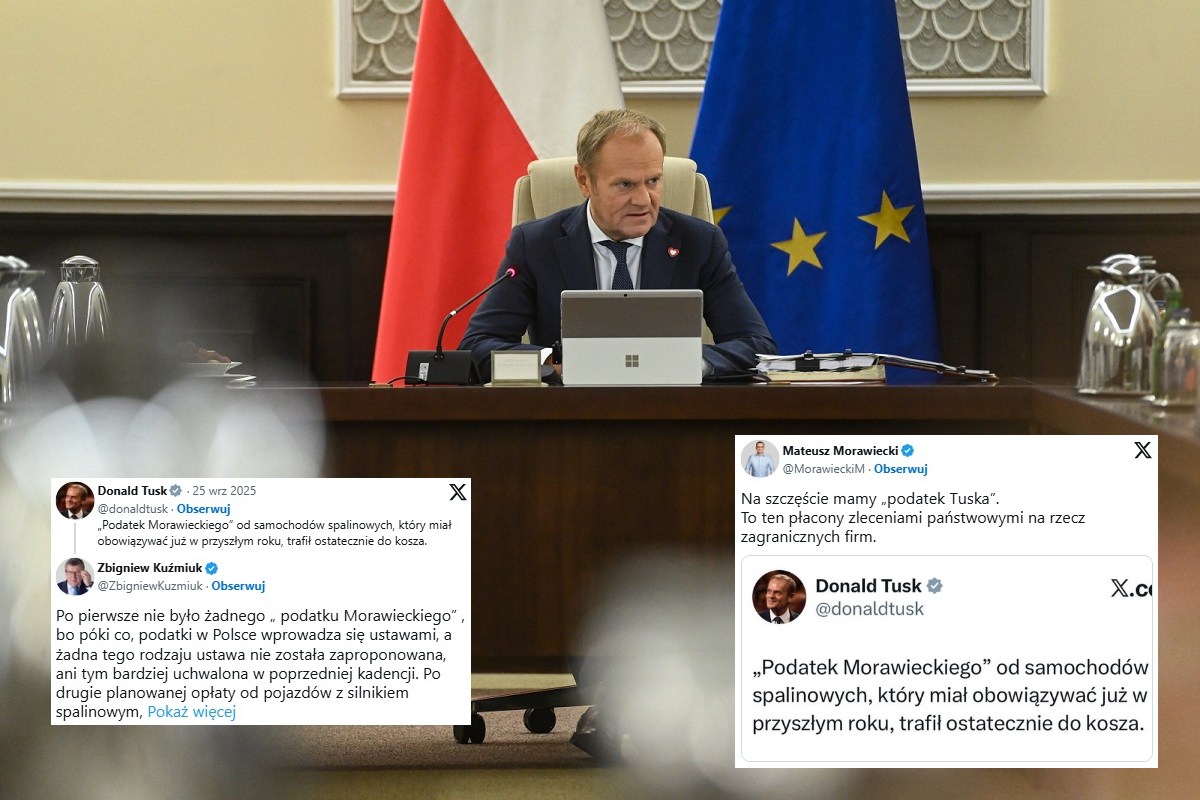Podatek od aut. Tusk ogłasza sukces, ale to nie jego zasługa