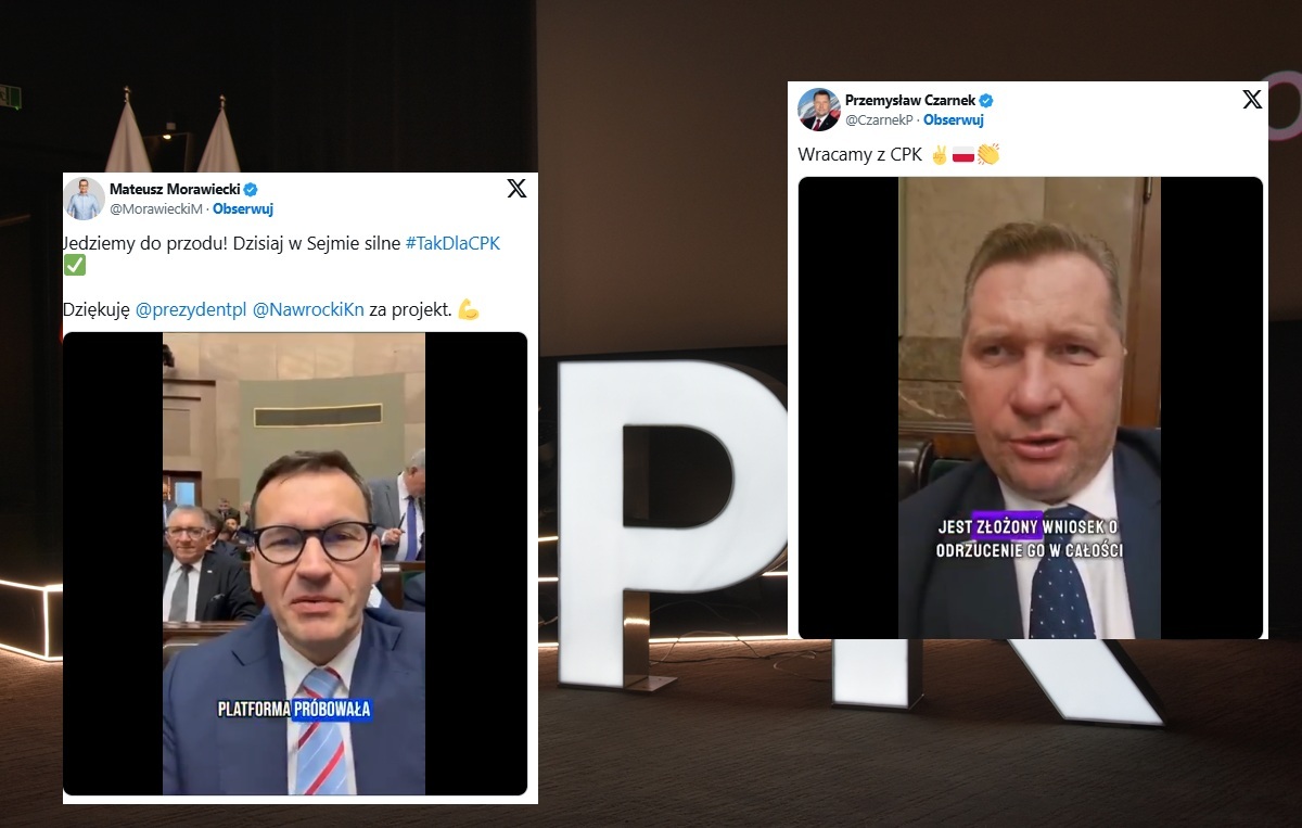 Morawiecki: Platforma próbowała wywrócić projekt CPK