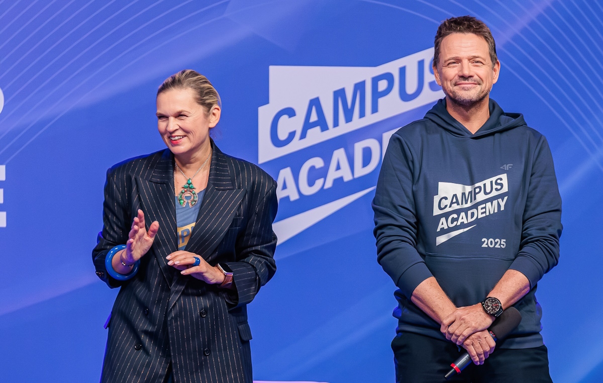 Trzaskowski na Campus Academy opowiada o... "totalnym wk..."